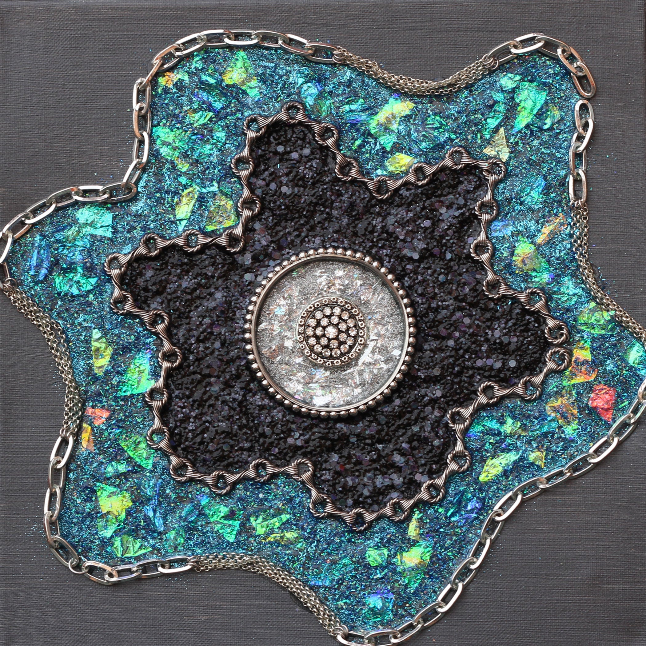 Black and Blue Nebula