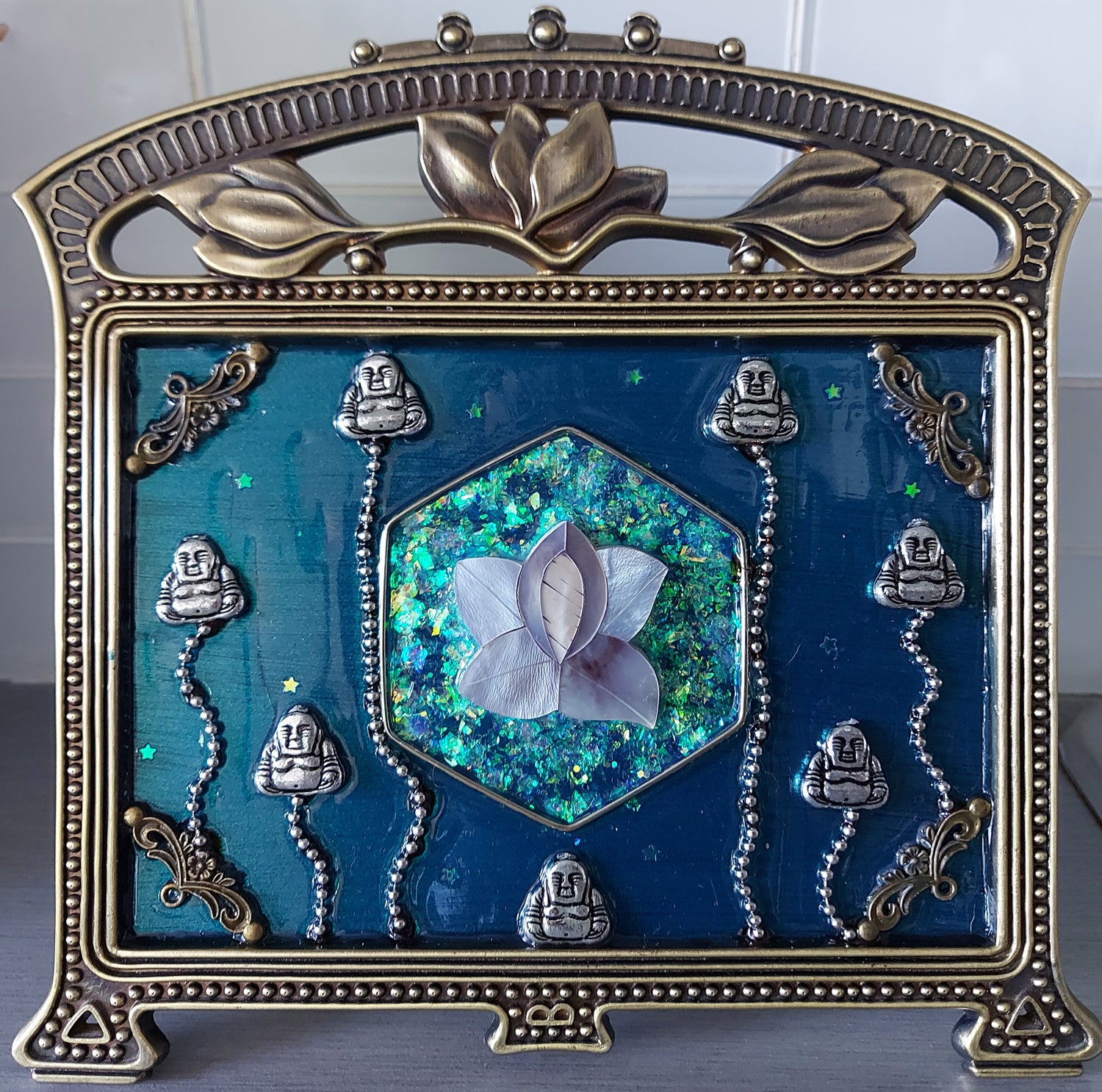 Lotus Flower In The Zen Garden